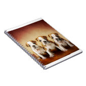 Carnet Chiens de taureau anglais vraiment mignons (Côté Droit)