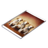 Carnet Chiens de taureau anglais vraiment mignons (Côté gauche)
