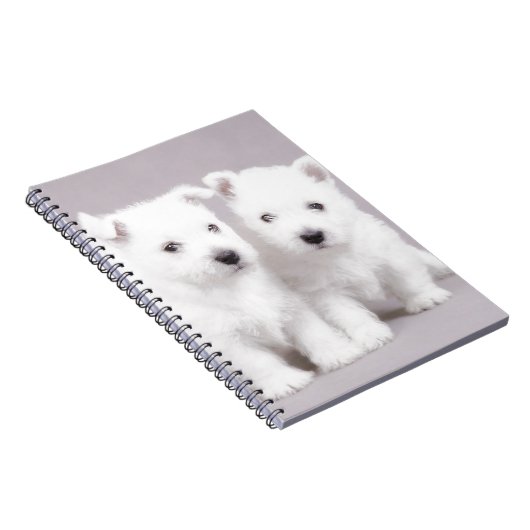 Carnet Chiens de Westie (Côté Droit)
