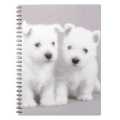 Carnet Chiens de Westie (Devant)