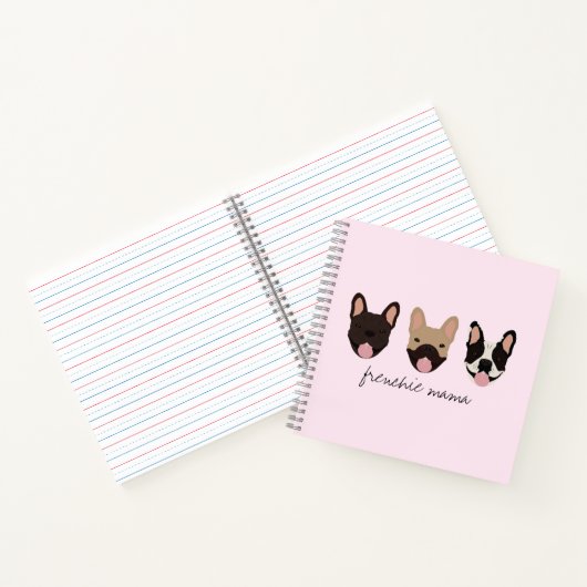 Carnet Chiens français de Frenchie Mama (Intérieur)