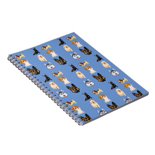 Carnet Chiens mignons (Côté Droit)