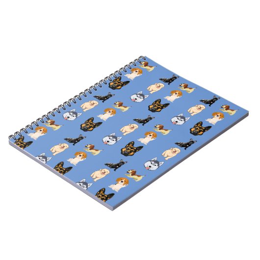 Carnet Chiens mignons (Côté gauche)