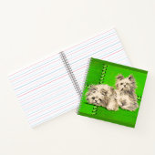 Carnet chiens mignons et duveteux (Intérieur)