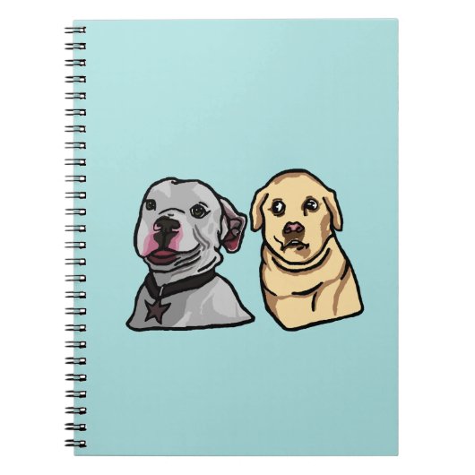 Carnet Chiens Mignons Mèmes (Devant)