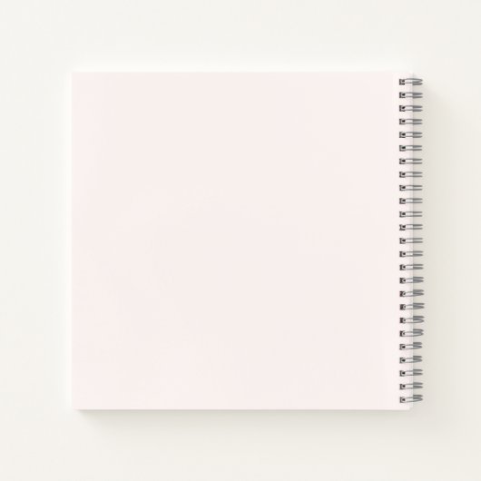 Carnet Chiffre français chic Frenchie Royal (Dos)