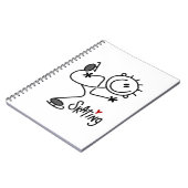 Carnet Chiffre simple T-shirts et cadeaux de bâton de (Côté gauche)