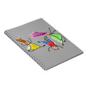 Carnet Chiffres de bâton joyeux dessinés à la main (Côté Droit)