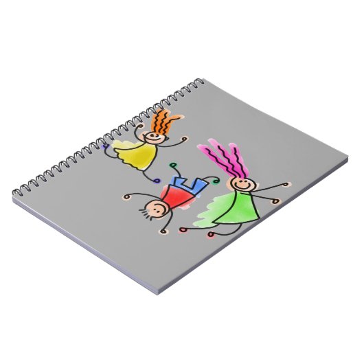 Carnet Chiffres de bâton joyeux dessinés à la main (Côté gauche)