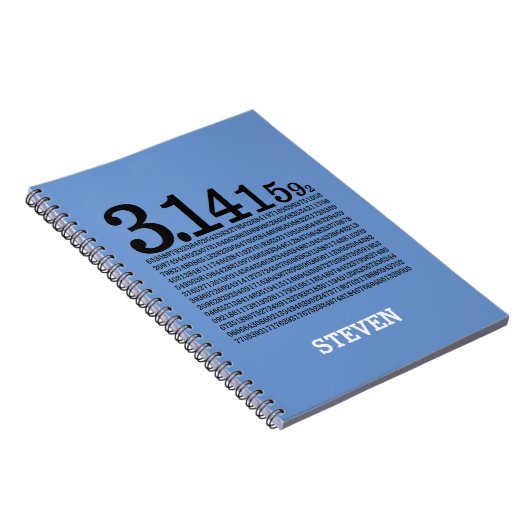 Carnet Chiffres de pi (Côté Droit)