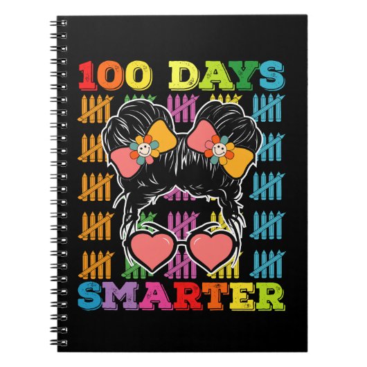 Carnet Chignon Décoiffé 100 Jours Plus Intelligent 100ème (Devant)