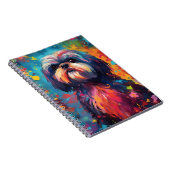 Carnet Chih Tzu coloré (Côté Droit)