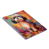 Carnet Chih Tzu coloré (Côté Droit)