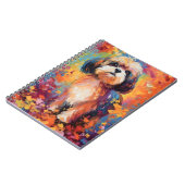 Carnet Chih Tzu coloré (Côté gauche)