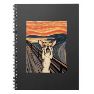 Carnet Chihuahua Cri Expressionniste Art Chien_1