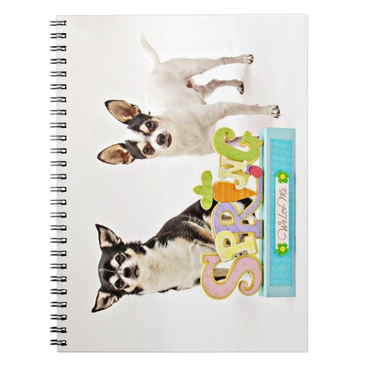 Carnet Chihuahua du printemps (Devant)