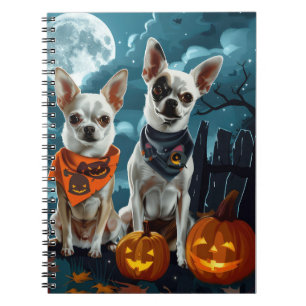 Carnet Chihuahua Halloween Éffrayant