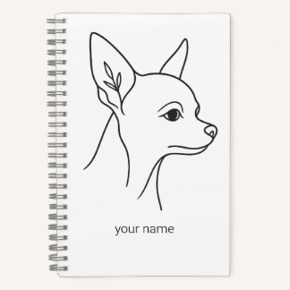 Carnet Chihuahua | Signature Minimaliste Héritage Personn