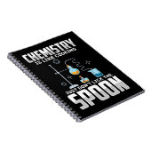 Carnet Chiistry Joke Funny Teacher Scientist (Côté Droit)