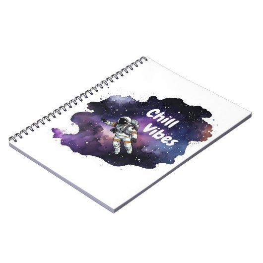 Carnet Chill Vibes Notebook (Côté gauche)