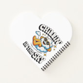 Carnet Chillin' in the Sky - Fun Cloud Design Spiral (Dos)