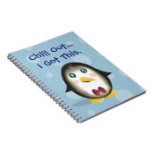 Carnet Chillin' Penguin (Côté Droit)