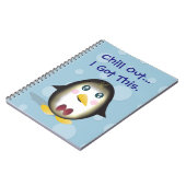 Carnet Chillin' Penguin (Côté gauche)