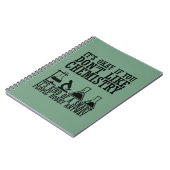 Carnet Chimie de sarcasme Guillemets chimistes (Côté gauche)