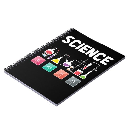 Carnet Chimie Éléments Laboratoire Sciences Enseignant (Côté gauche)