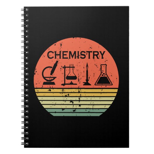 Carnet Chimie humoristique cadeaux (Devant)