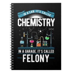 Carnet Chimie Humour Hommes Femmes Chimiste drôle