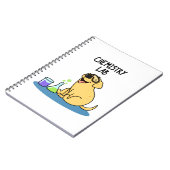 Carnet Chimie Lab Blague Labrador Drôle Pun  (Côté gauche)