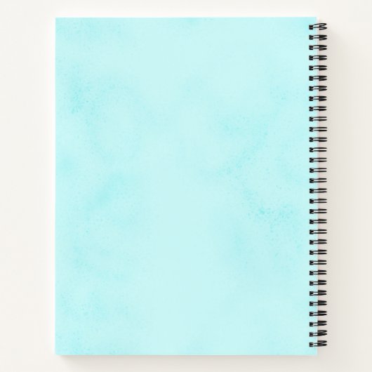 Carnet Chimie mignonne Drôle Nerdy Lab Caractère (Dos)