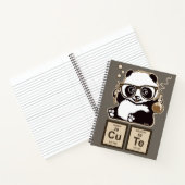 Carnet Chimie panda découvert mignon (Intérieur)