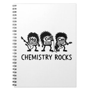 Carnet Chimie Rocks Science Rock Band