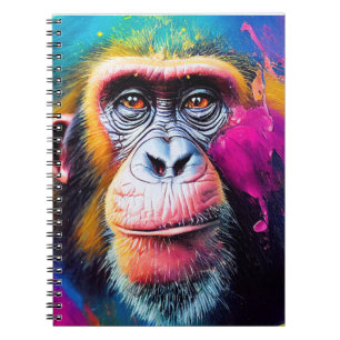 Carnet Chimpanzé Ape Animal Discovery Adventure Nature