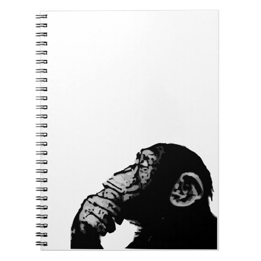 Carnet Chimpanzé de pensée (Devant)