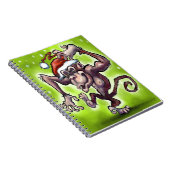 Carnet Chimpanzee Christmas (Côté Droit)