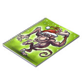 Carnet Chimpanzee Christmas (Côté gauche)