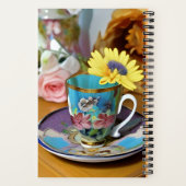 Carnet Chine Anglaise Tea Cup - Mes recettes favorites (Verso)