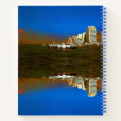 Carnet Chine vintage Hong Kong gratte-ciel ​ ​ mer (Dos)