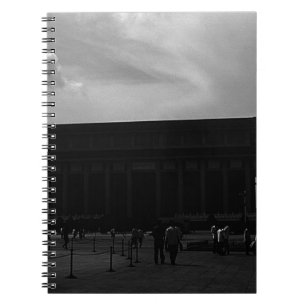 Carnet Chine vintage Mausolée Pekin Mao Tse Tung
