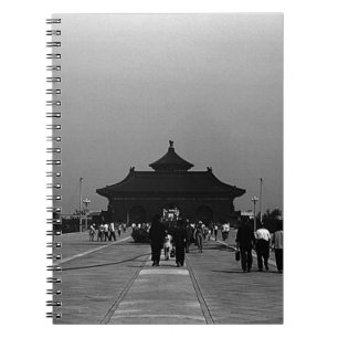 Carnet Chine vintage Pekin porte de la ville interdite