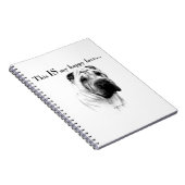 Carnet Chinois Shar Pei Joyeux Visage (Côté Droit)