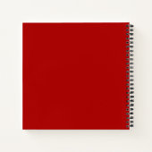 Carnet Chinois Zodiac Rabbit Rouge/Or ID542 (Dos)