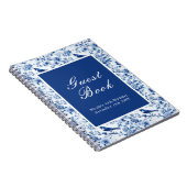 Carnet Chinoiserie Blue Birds and Flowers Birthday (Côté Droit)