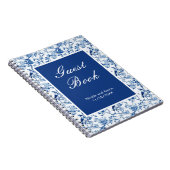 Carnet Chinoiserie Blue Birds and Flowers Mariage (Côté Droit)