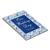 Carnet Chinoiserie Blue Birds and Flowers Mariage (Côté Droit)