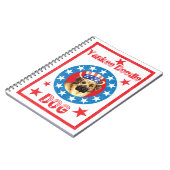 Carnet Chinook patriotique (Côté gauche)