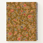 Carnet Chintz Fleur Classique Joli Design Floral Doux (Dos)